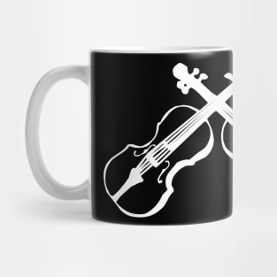 Harmony Unleashed - Crossed White Guitars Mug